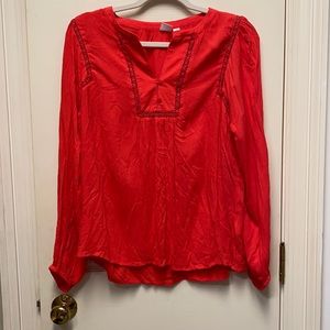 Perfect fall peasant blouse